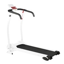 White & Black Walking Treadmill